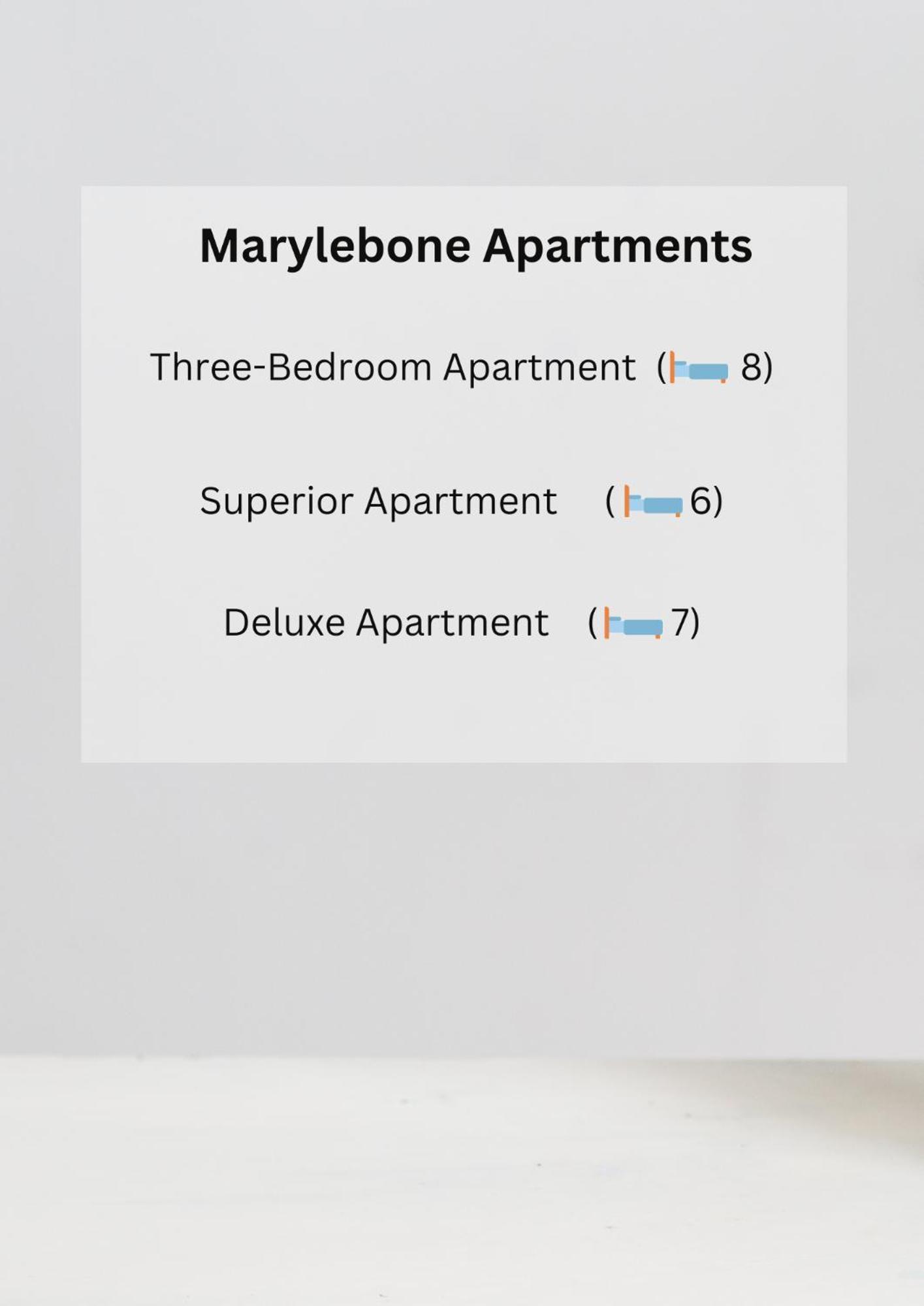 Marylebone Apartments London Exterior foto